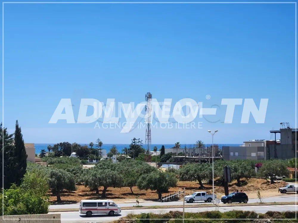 un appartement S+3 avec vue sur la mer