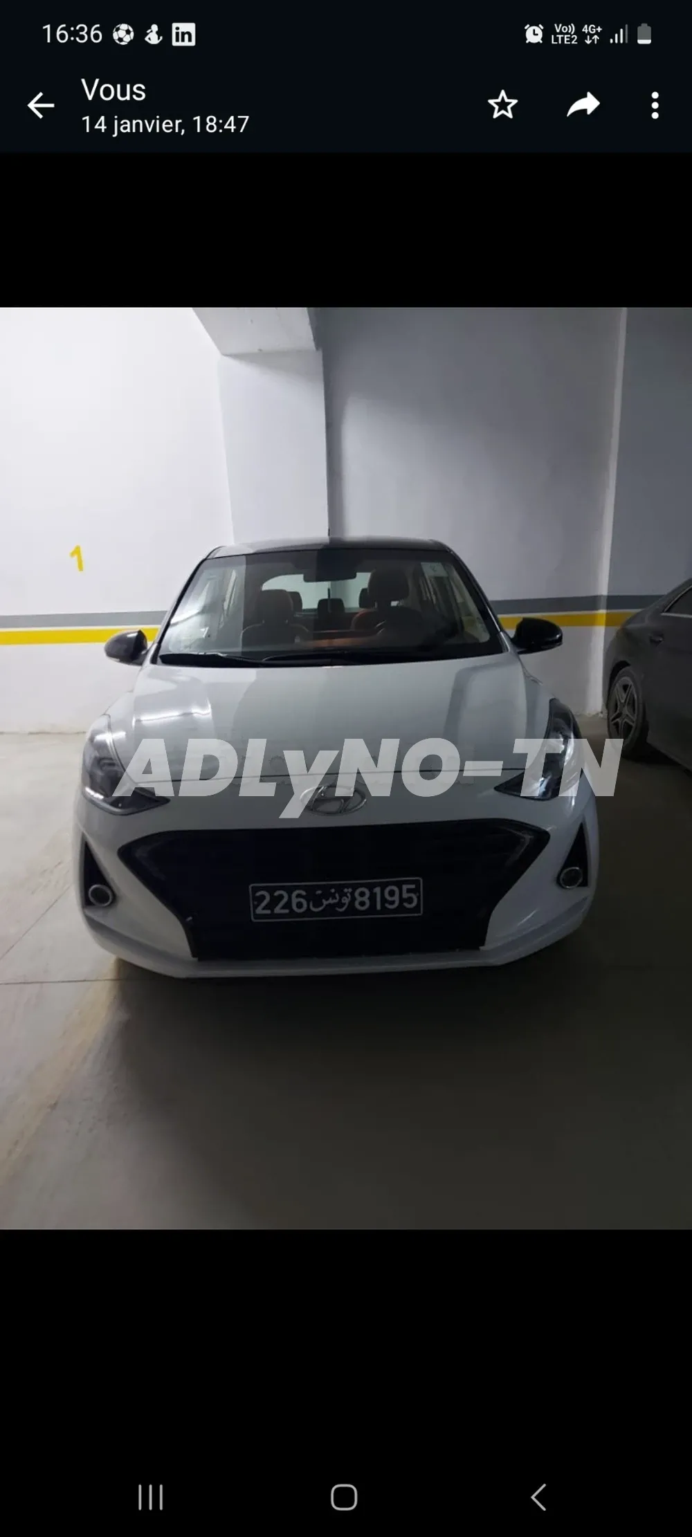 Hyundai grand i10 presque neuve