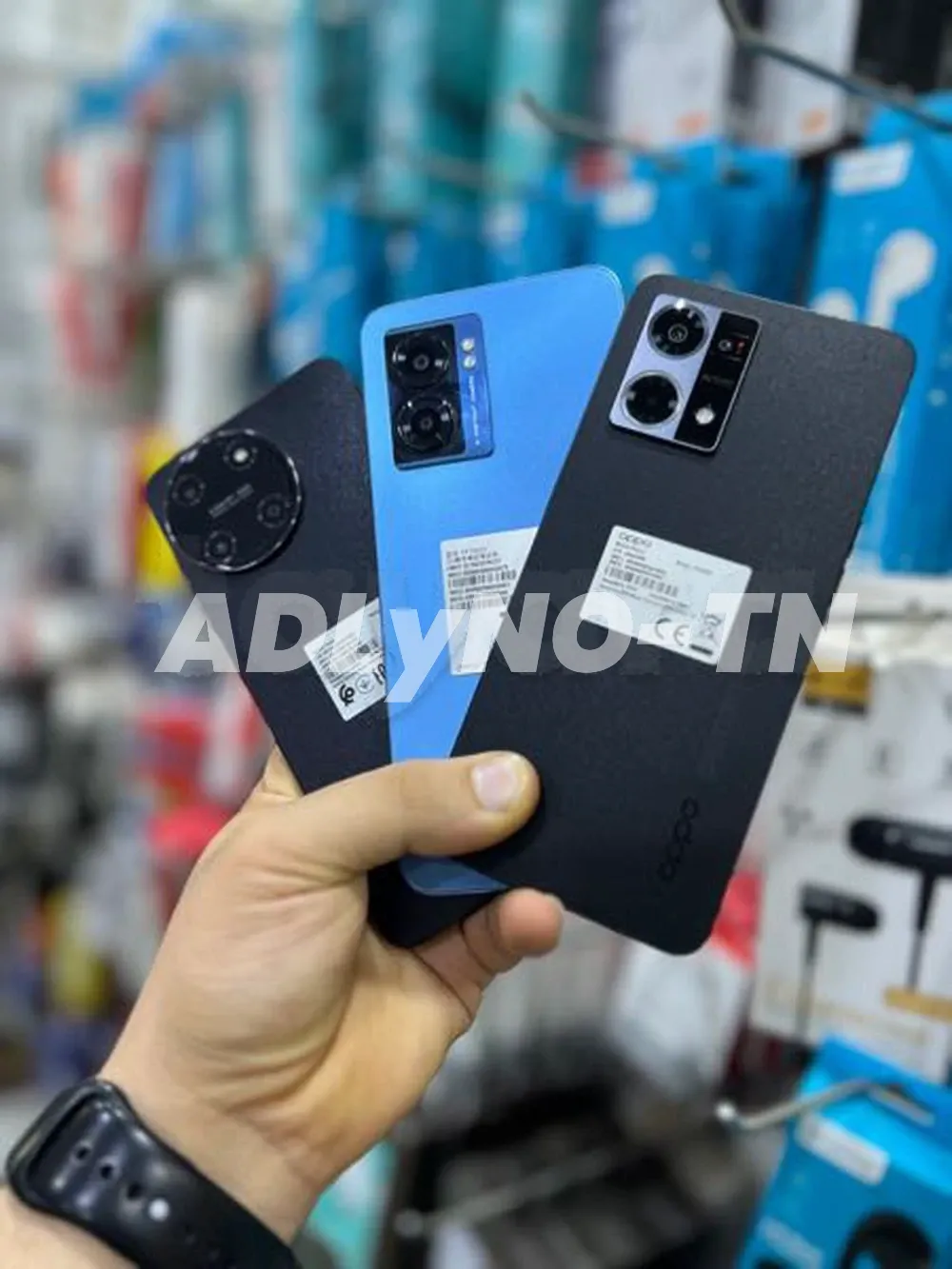 ?PROMO RENTRÉ SCOLAIRE?Oppo Reno 7 5G/Oppo Realme 11 5G/Oppo A56S 5G 128GB/12Ram 2024 européen snap dragon jamais utilisé enregistré sur le réseau tunisien Garentie 2026