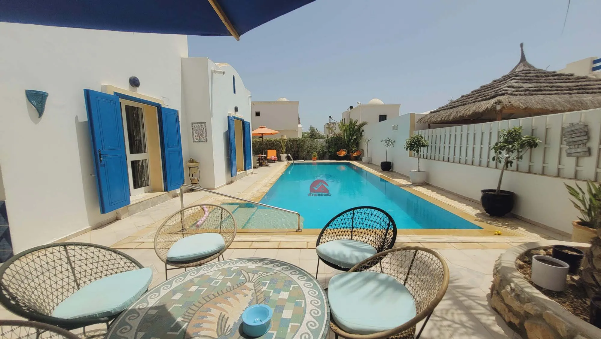 BELLE VILLA AVEC PISCINE PRIVÉE EN ZT DJERBA - RÉF V623