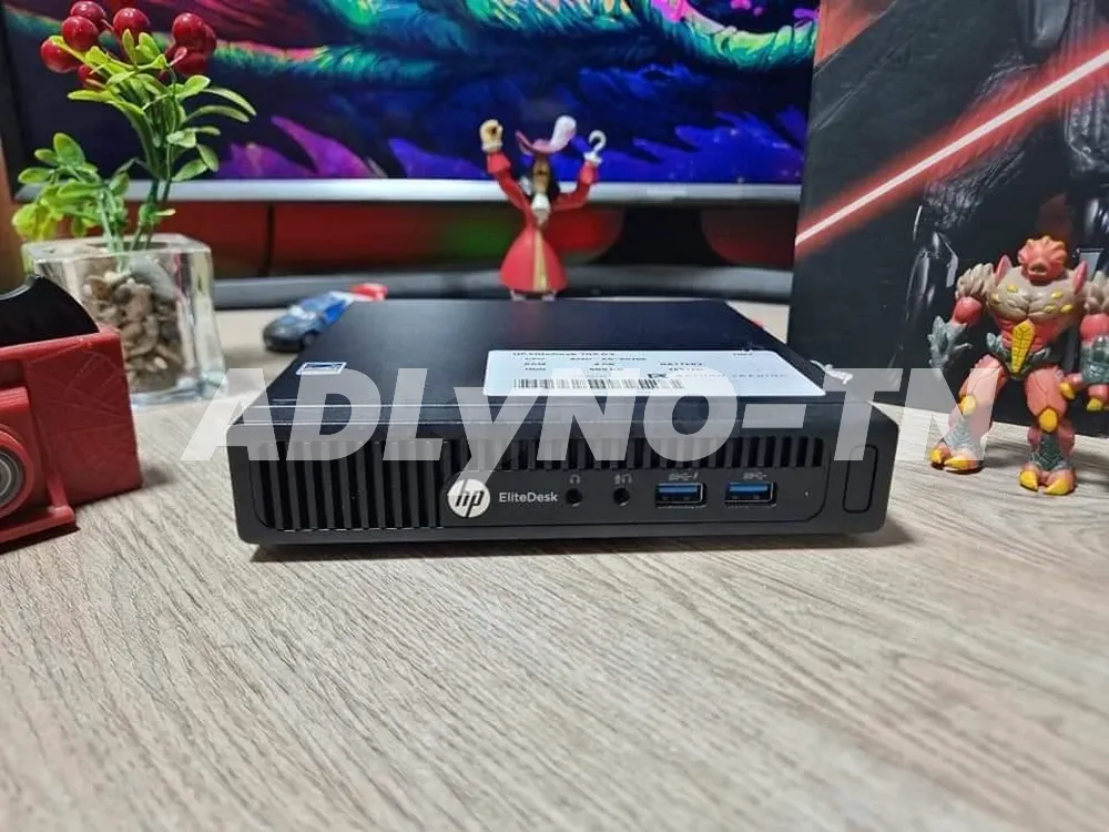 ? Des Unité Mini ? HP EliteDesk 705 G3 ? Importés ? AMD A6-8570E ? 8 Go RAM DDR4 ? 256 Go SSD ? 399 DT ?