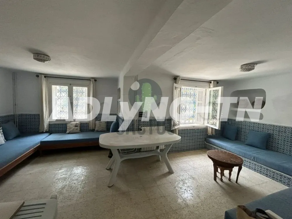 À vendre : villa S+4 coté mer à Sidi mahrsi ,Nabeul.