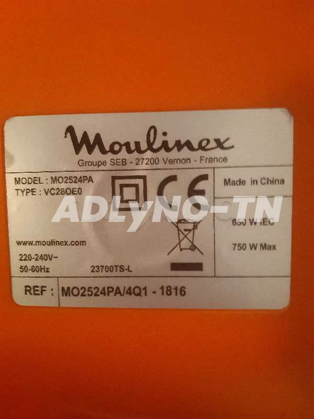 aspirateur moulinex