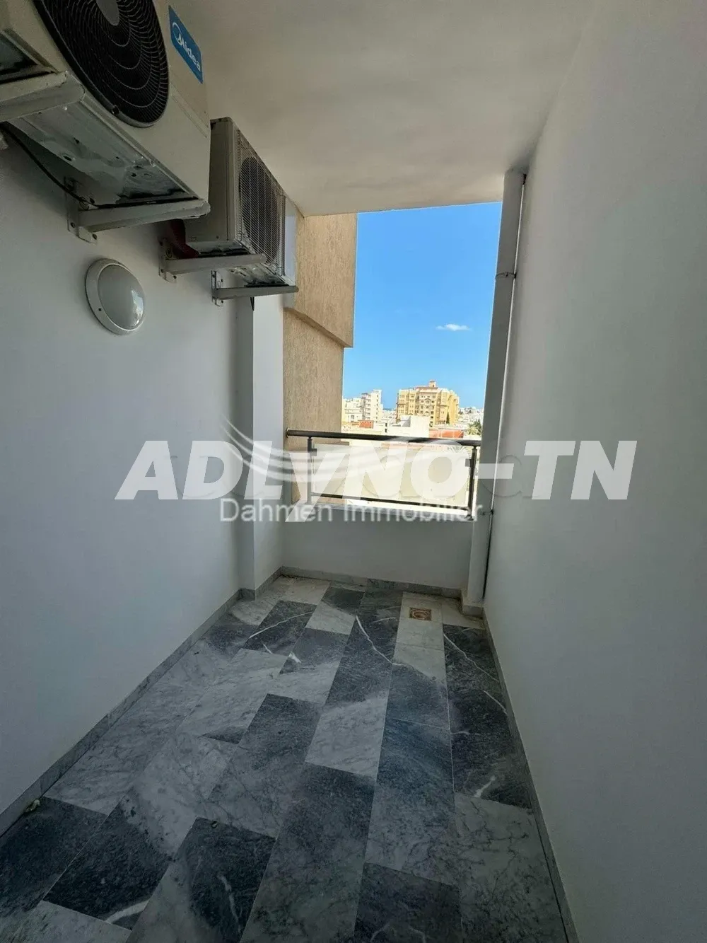 appartement luxe s+2 meublé à loué à sousse .