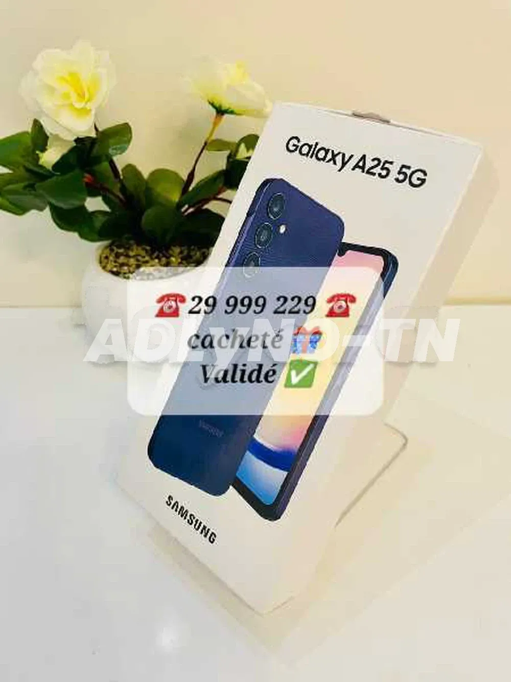 Samsung A25 5G?cacheté ?