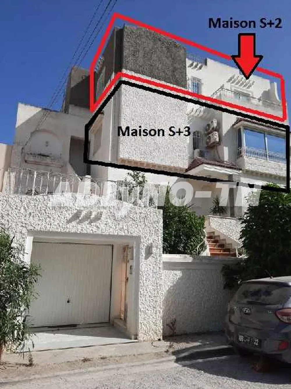 Maisons S+2 et S+3 à louer à kelibia