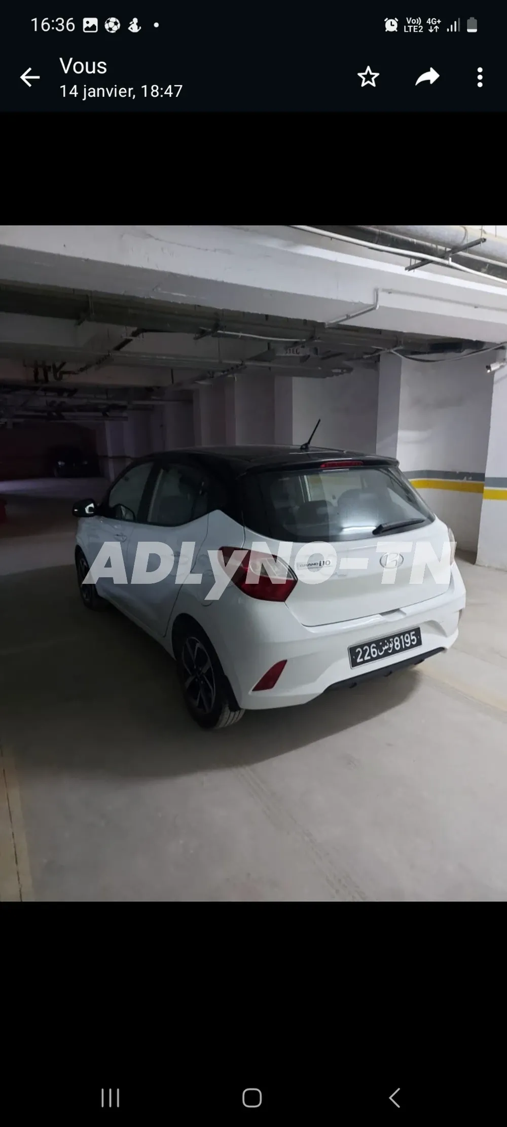 Hyundai grand i10 presque neuve