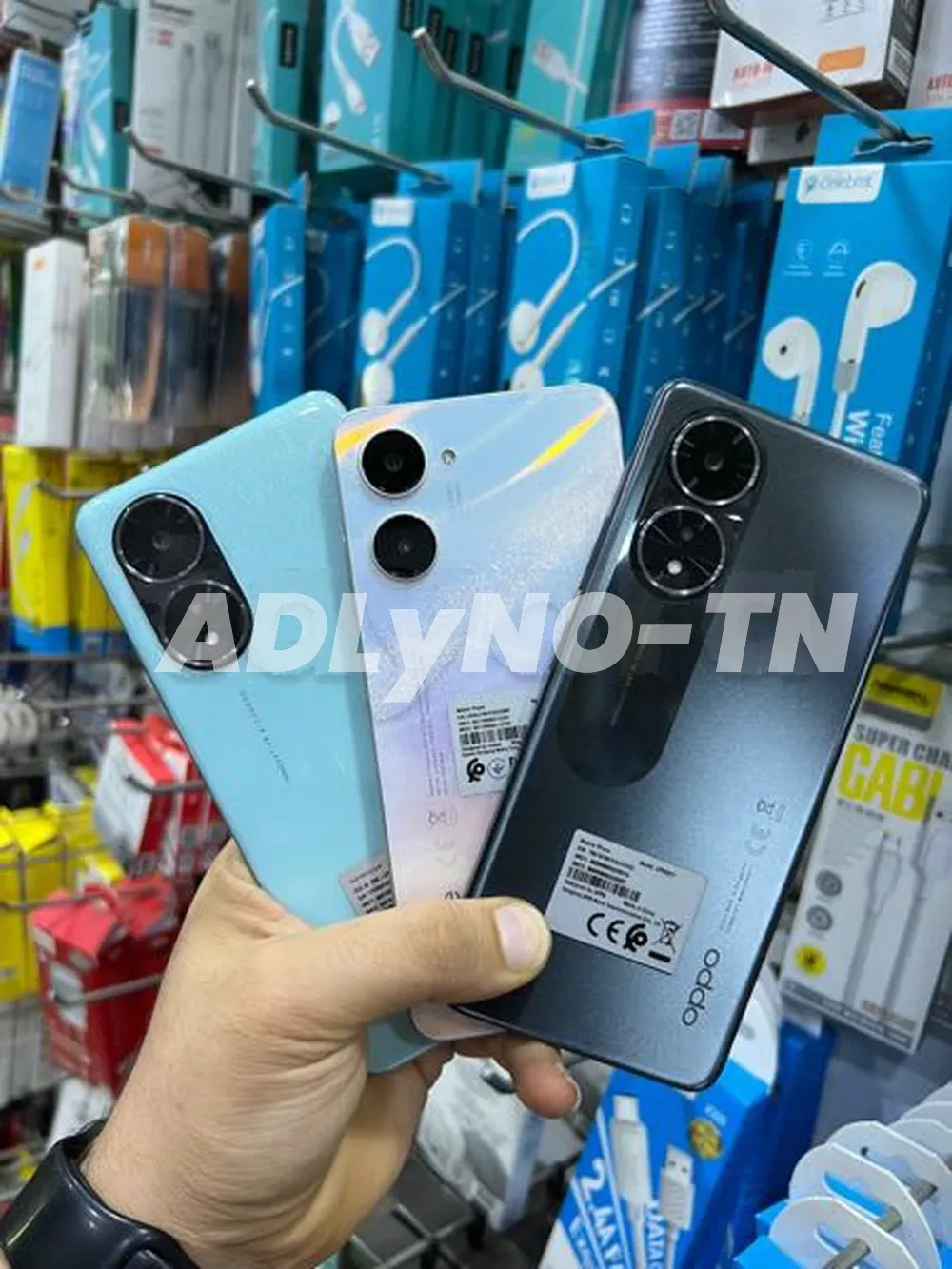 ?PROMO Rentrée scolaire?Oppo A78 5G/Realme 10 5G 128GB/16Ram 2024 europene snap dragon jamais utilisé enregistré sur le réseau tunisien Garentie 2026