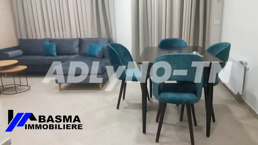 Un appartement prestigeux de type S+2 à louer situé à khzema