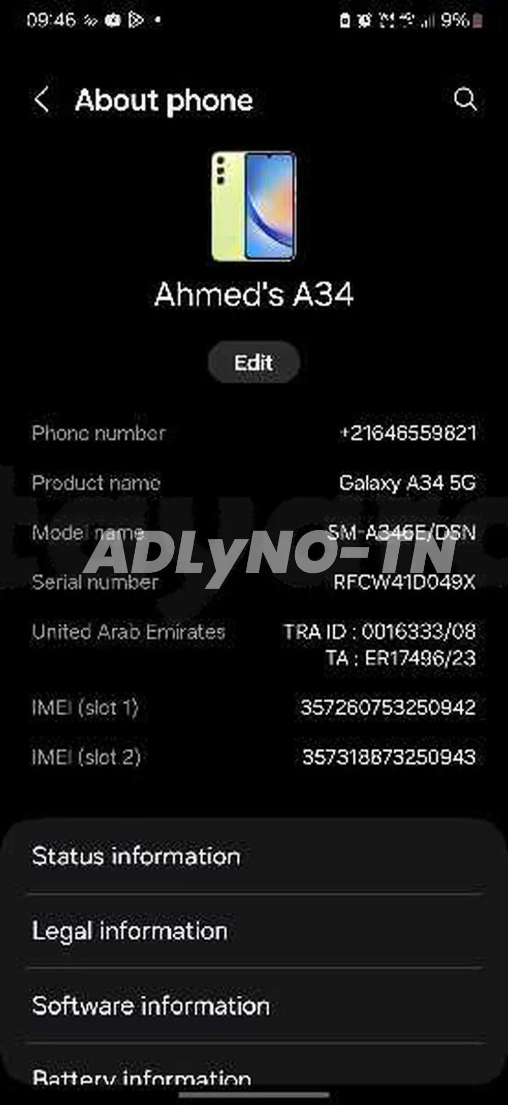 samsung A34 5g